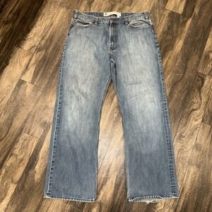 Gap Loose Straight Fit Medium Wash Denim Jeans Classic Jeans Men's Size 38x34